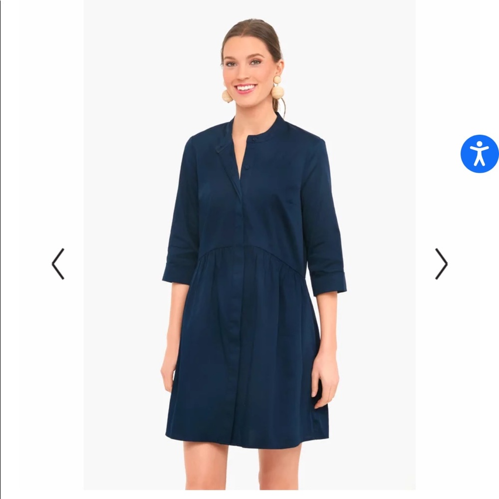 Tuckernuck Royal Shirtdress size S NWOT